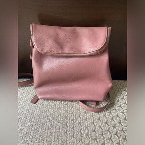Simons pink bag backpack 100% PU